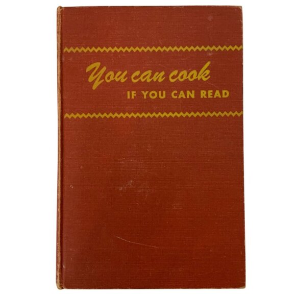 You Can Cook If You Can Read 1946 Hardcover By Muriel & Cortland Fitzsimmons - Picture 1 of 15